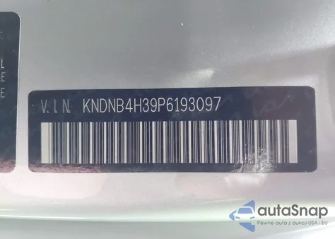 2023 Kia Carnival Mpv Lx Seat Package from USA, damaged, VIN KNDNB4H39P6193097